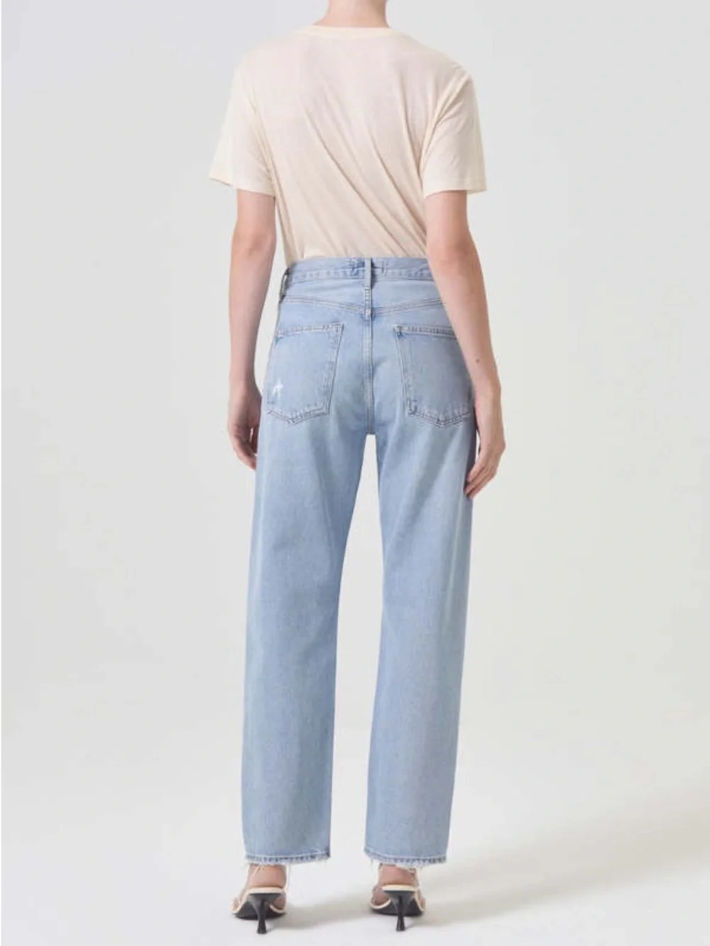 Agolde 90’s Mid Rise Loose Fit Jeans Snapshot Sz25 Good Condition firm price - Picture 3 of 12
